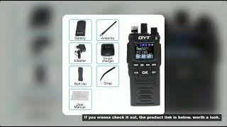 New QYT CB-58 CB Radio 26.965-27.405MHz Portable Transceiver 4W 40 Channels AM/FM Citizen Band Radio