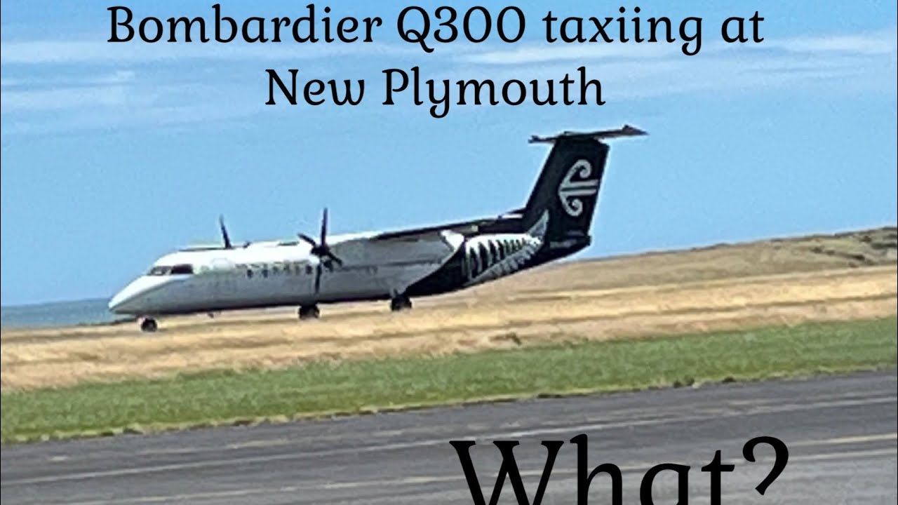 taxiing at New Plymouth airport YouTube