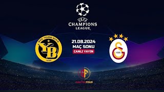 Young Boys - Galatasaray Şampiyonlar Ligi Play Off Canlı Yayın Tanıtımı