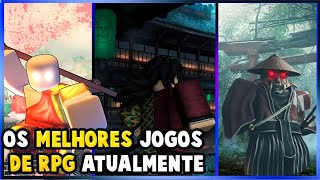 OS MELHORES JOGOS DE RPG DO ROBLOX ATUALMENTE (Atualizado 2022!)