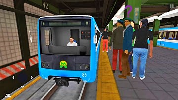Subway Simulator 3D | Passenger Mode Insular Line | Android Gameplay