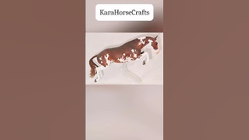 I feel like both are so different😂 #etsy #youtube #horse #custom #model #breyer #schleich #collecta