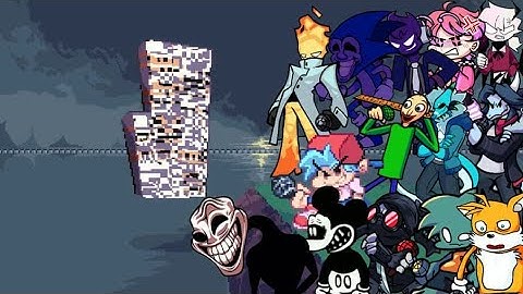 FNF Missingno But Different Characters Sing It 🎶 (Everyone Sings Missingno)