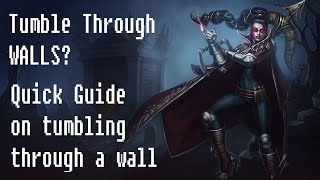 Tumbling through walls as VAYNE PATCH 6.18