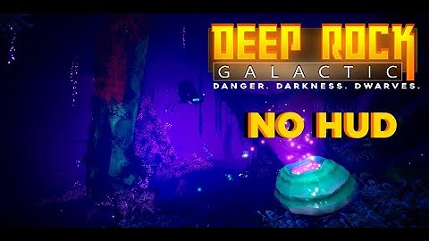 Deep Rock Galactic No HUD Ultrawide Gameplay [Azure Weald] [Point Extraction]