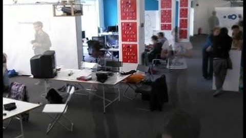 Gamedev Hackathon 2012 time lapse