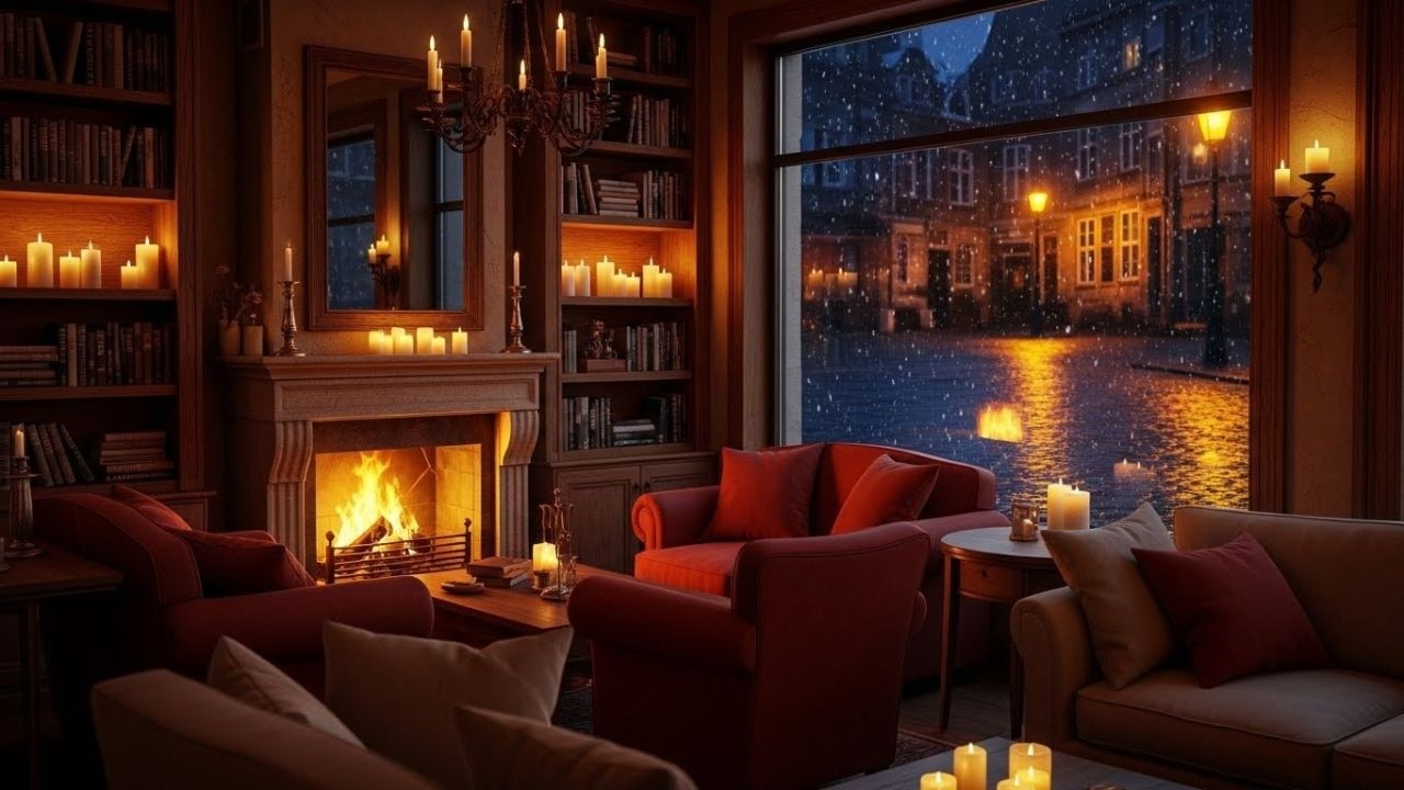 Cozy Evening Guitar Music ~ Stress Relief & Peaceful Acoustic Vibes