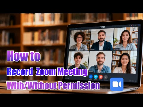 How to Record a Zoom Meeting (With/Without Permission)#recorder #zoom #recording