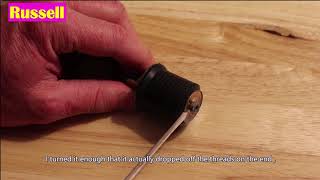 Lawn Roller Drain Plug
