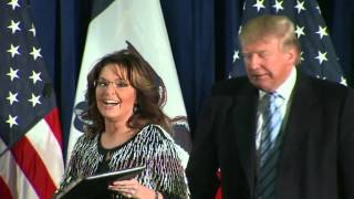Sarah Palin endorses Donald Trump