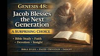 Genesis 48: Jacob Blesses the Next Generation – A Surprising Choice