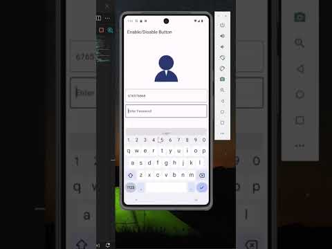 Disable Button in