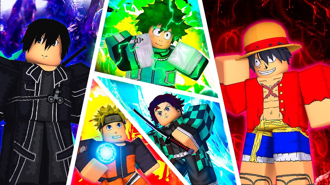 👾🎮OS 21 MELHORES JOGOS DE ANIME NO ROBLOX EM 2022 