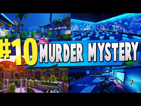 TOP 10 BEST MURDER MYSTERY Creative Maps In Fortnite | Fortnite Murder Mystery Map CODES