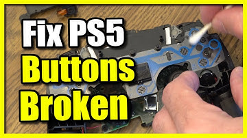 How to Fix Face Buttons or D-Pad not working on PS5 Controller (Take Apart)