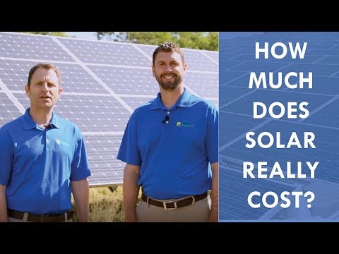 What factors into the price of solar power panels?