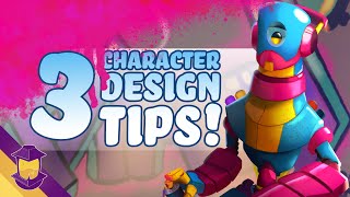 3 Tips For STRONGER Character Designs!