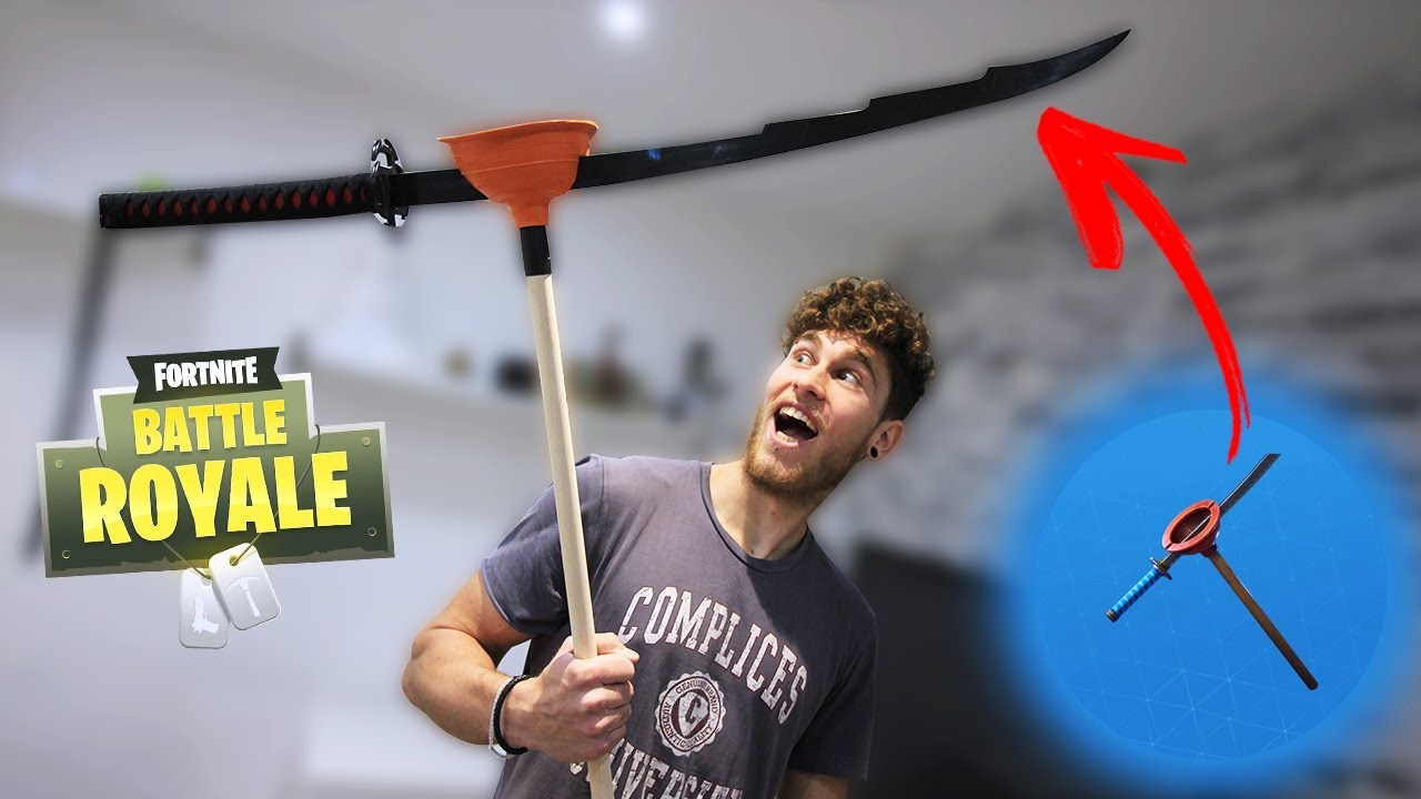 Comment Transformer Un Pistolet A Blanc En Vrai Pioche Fortnite Dans La Vrai Vie - 0 V Bucks