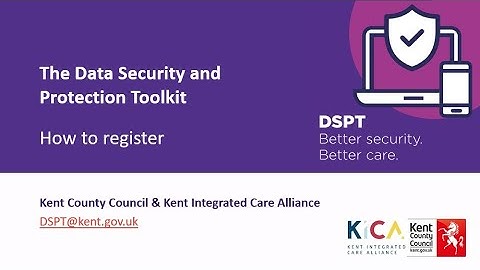 Tutorial - How to Register for the DSPT
