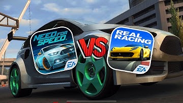 Need For Speed No Limits Vs Real Racing 3 - Full Race Comparison