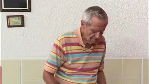 Carl Lehmann tocando la marimba