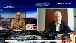 Sappi reports lower Q2 sales