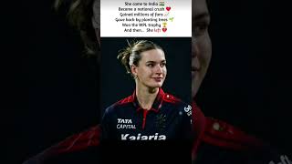 India Fell in Love With Her… Then She Left 💔 | WPL😱#shorts #cricket #shortsfeed