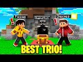 The Best Trio In Minecraft Hive Treasure Wars