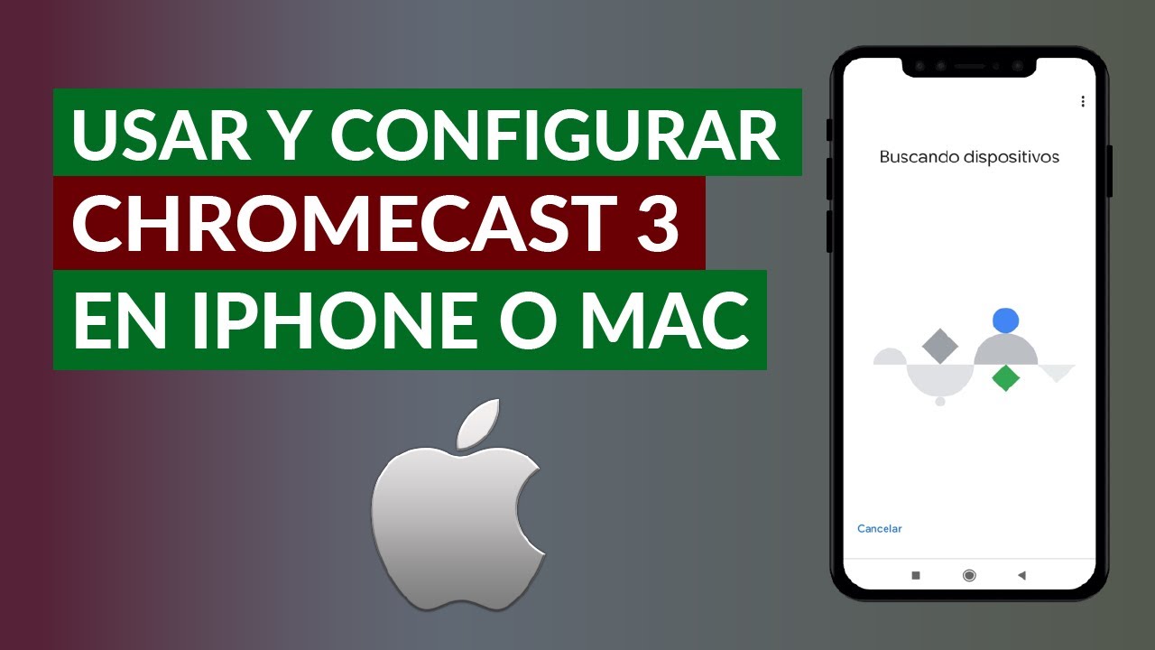 Cómo Usar y Configurar Chromecast 3 en iPhone, iPad y Mac - YouTube