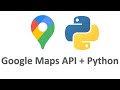 Get google map reviews using python and the googlemaps places api