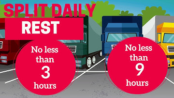 Split daily rest  -  EU rules - 2022