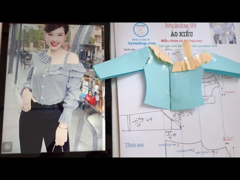 Video Cách Làm Rập Áo Sơ Mi Biến Kiểu Bèo Thời Trang #3378 - youtube
