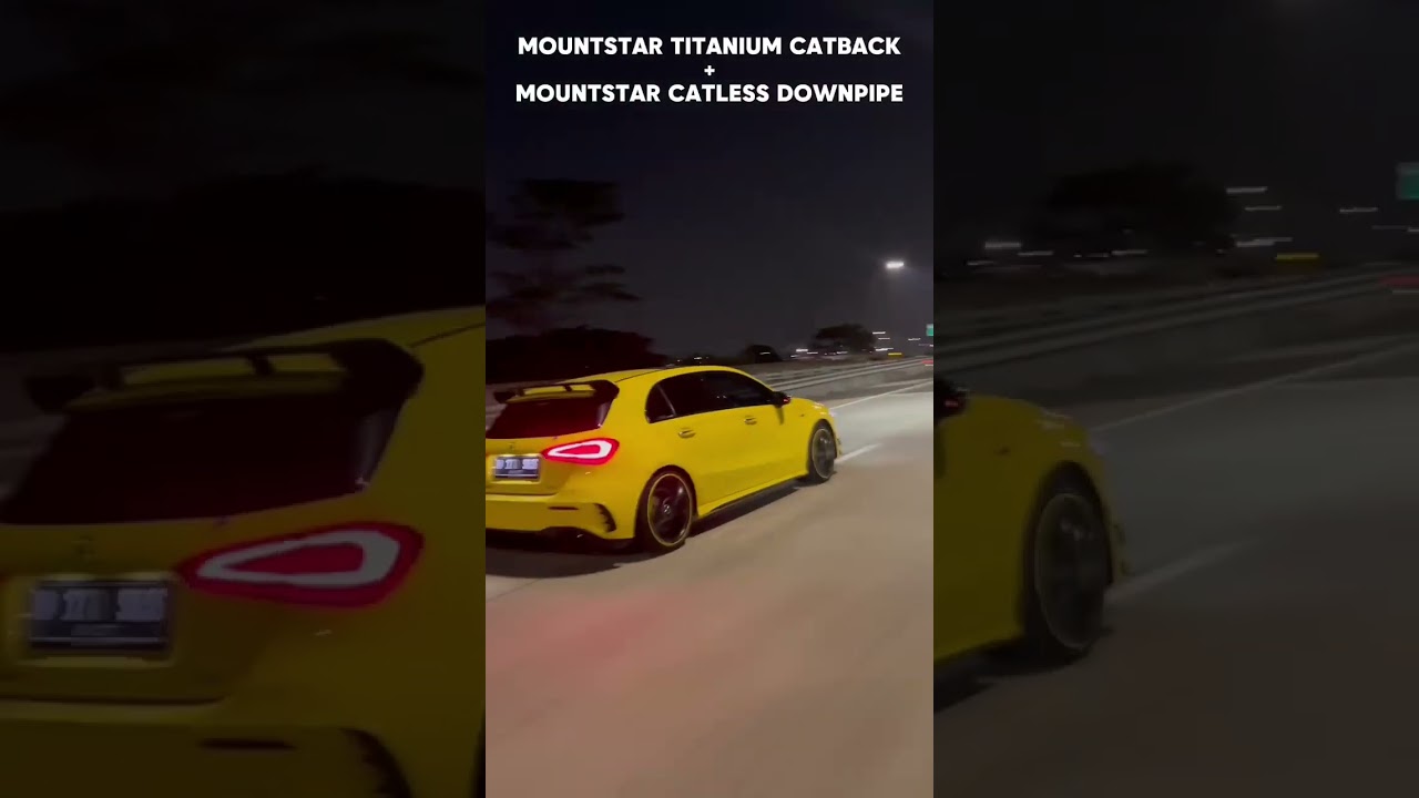 MountStar Exhaust Mercedes-AMG A35