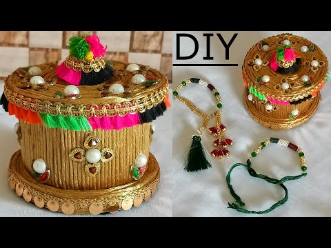 DIY Homemade Rakhi Gift Box Making for Raksha Bandhan