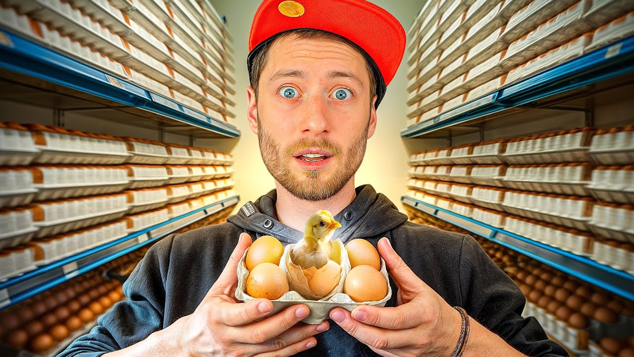 Ich habe Küken aus Supermarkt Eiern gebrütet!