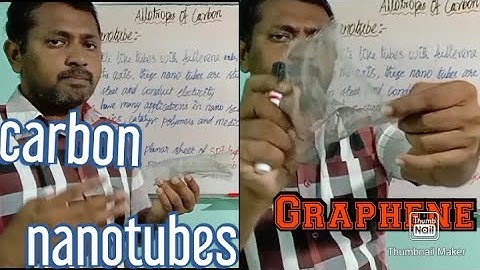12TH CHEMISTRY/ P-BLOCK ELEMENTS/ ALLOTROPES OF CARBON/ CARBON NANOTUBES  AND FULLERENES