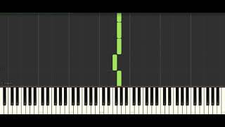 Don Gibson Oh, Lonesome Me [Easy Piano Tutorial] (Synthesia) Right Hand Only