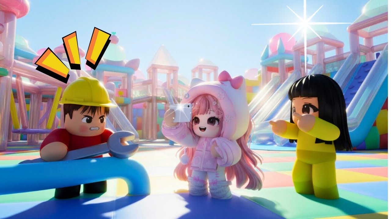 KITA MEMBUAT TAMAN BERMAIN Terbesar di DUNIA ISTANA BALON! Bocil YUTA & Harabi Bahagia!