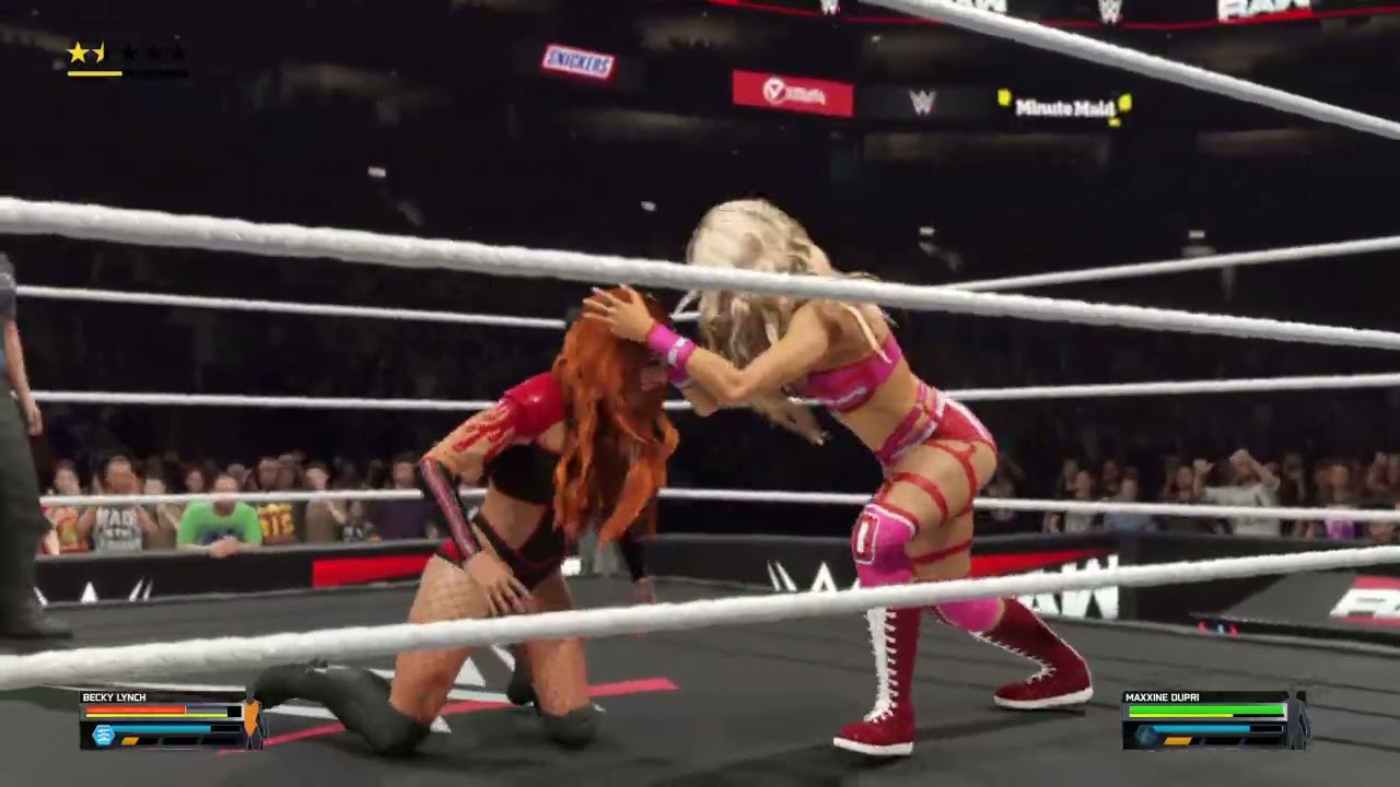 WWE Women's Intercontinental Championship Becky Lynch Vs. Maxxine Dupri | RAW