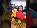 किसने जीता सिक्कों में से सोने का कंगन 🤯🏆🥰~ mini wood toy-woodworking art skill/woodhand #shorts