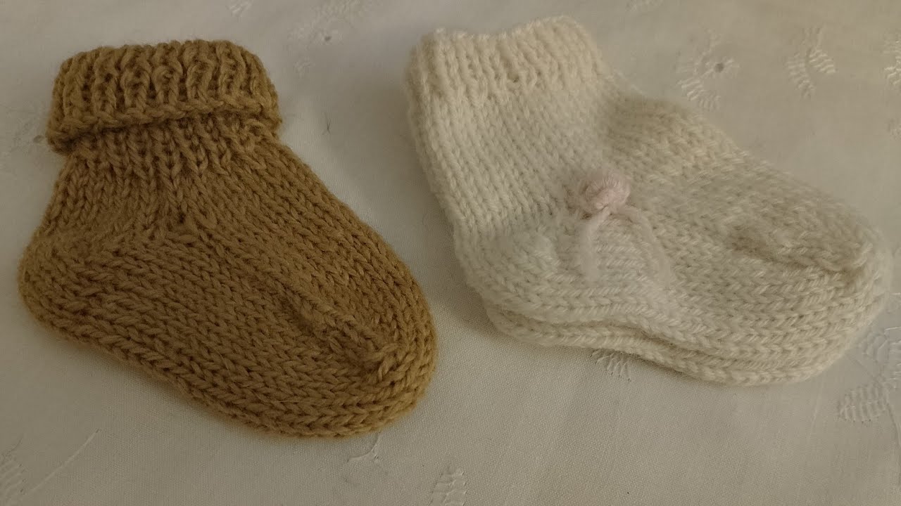 Вяжем носочки или чулки для Малыша 🍼