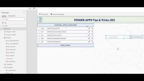 PowerApps Tips & Tricks 001 - Dynamic Gallery Height & Dynamic X & Y Coordinates