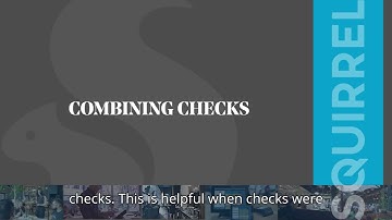 Squirrel Cloud POS: Combining Checks