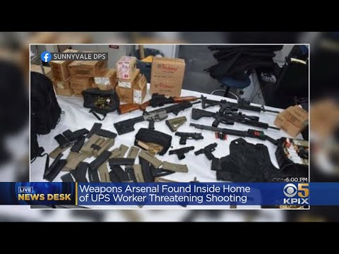 Man Who Threatened Mass Shooting At Sunnyvale UPS Arrested With Huge Arsenal