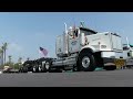 Piazza Trucking Western Star W4900SB &quot;Rockstar&quot; And 9-Axle Cozad Trailer &quot;8 Ball&quot; At TFK 2023