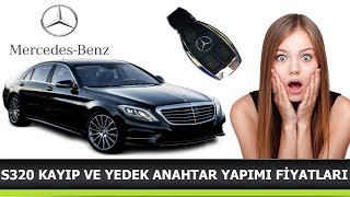 Mercedes S 320 Anahtarı  w221 w220 Kayıp ve Yedek Yapımı istanbulotoanahtarci.com