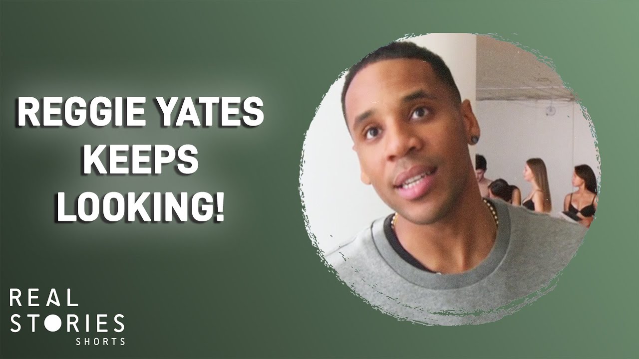 Reggie Yates keeps looking at the camera!