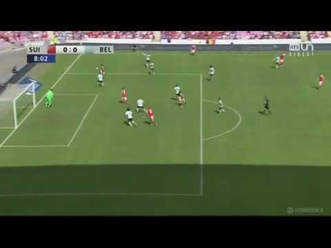 Швейцария - Бельгия 1:2 видео