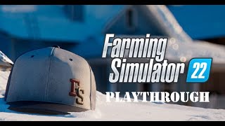 Farming Simulator 22  (PC) -  Terra Farm 0.3.4.0 Mod Gameplay   (New Game Save)