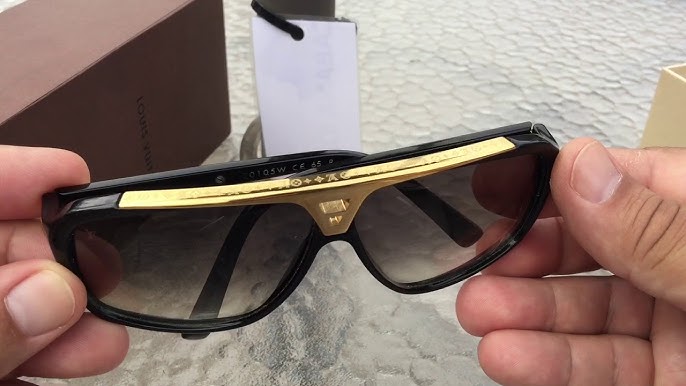 Real vs Fake Louis Vuitton Mascot Sunglasses 